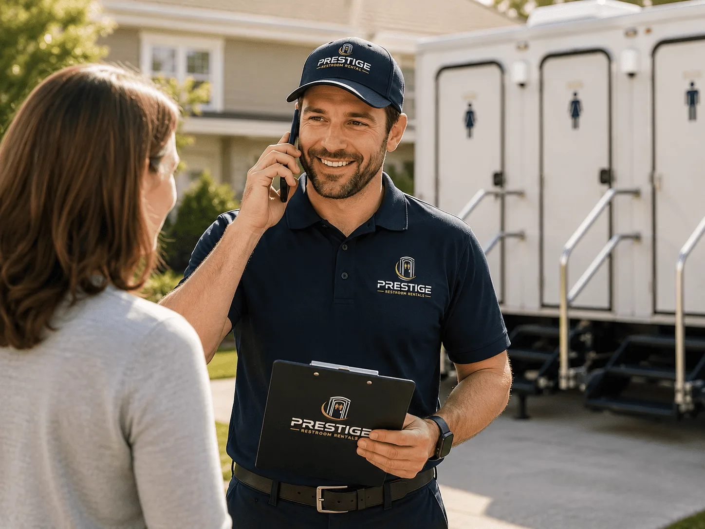 Luxury Portable Restrooms FAQs in Van Dyne, WI